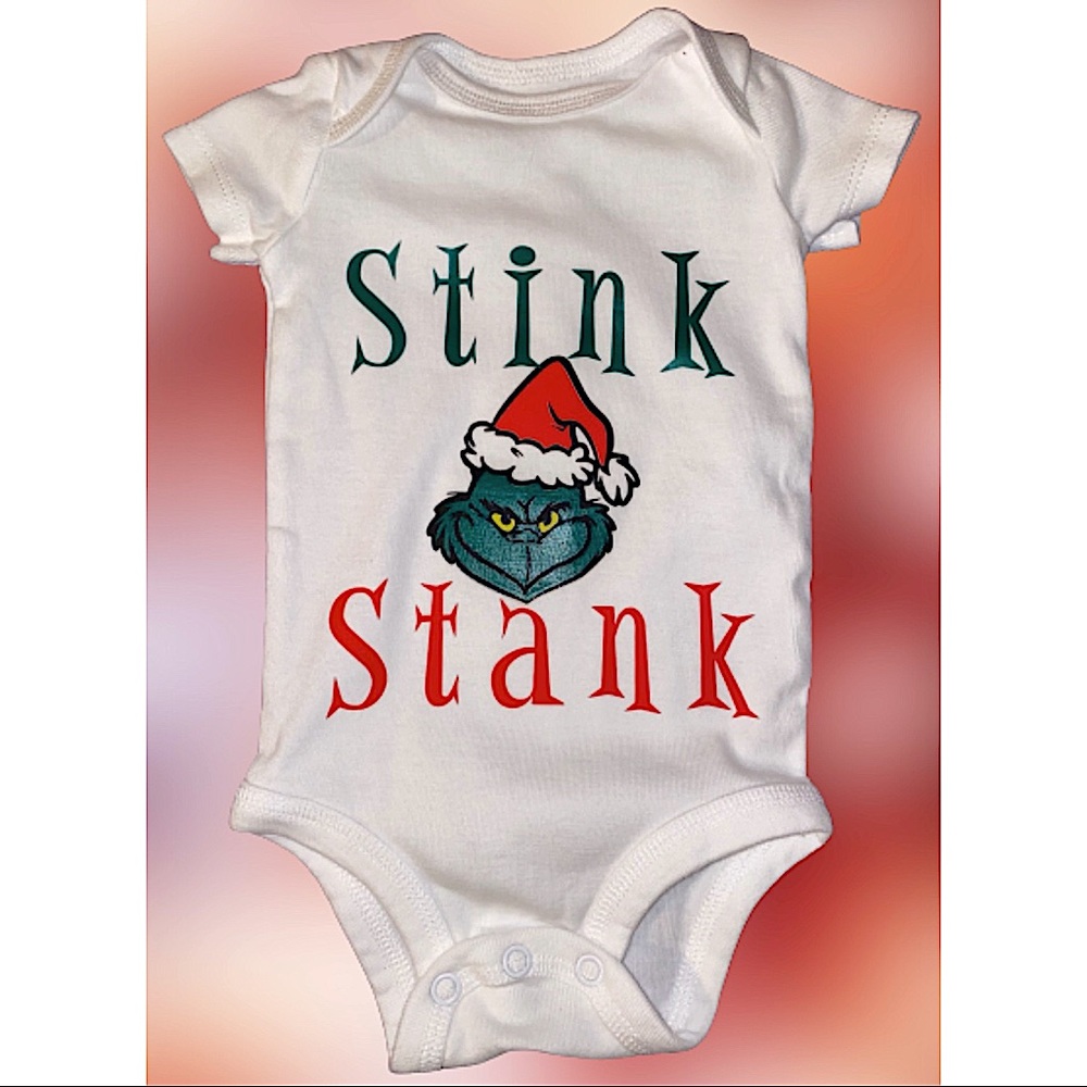 Grinch Baby Onsie